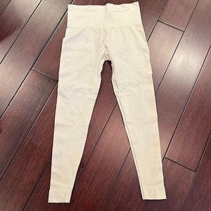 Set Active grey/taupe seamless leggings